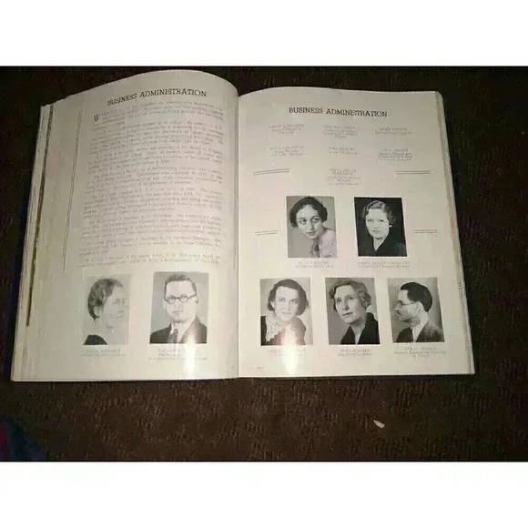 Vintage 1936 Ozarko Missouri State University Yearbook - Picture 4 of 7